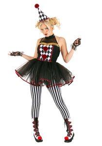 Twisted Clown Women's Costume