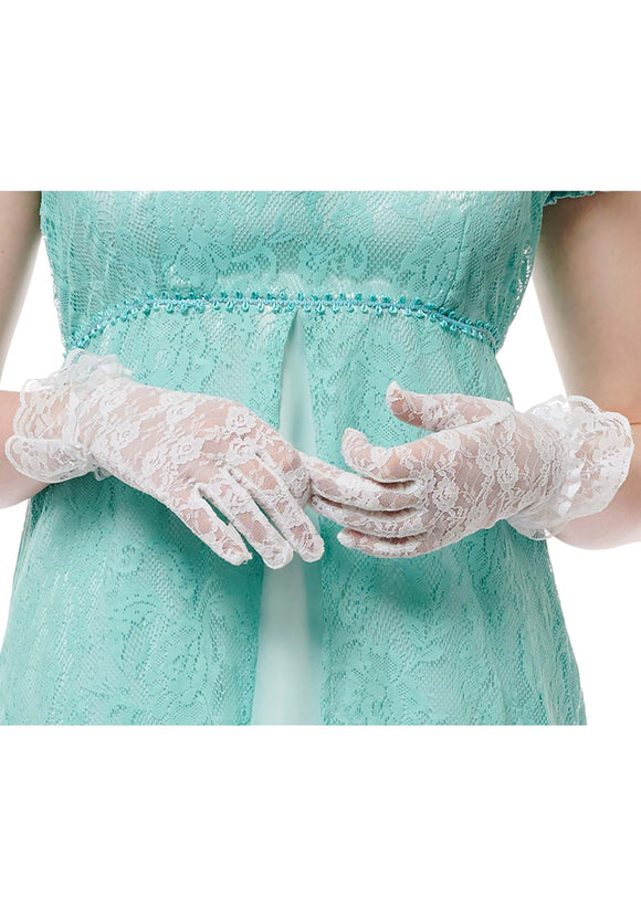 White Lace Women's Gloves