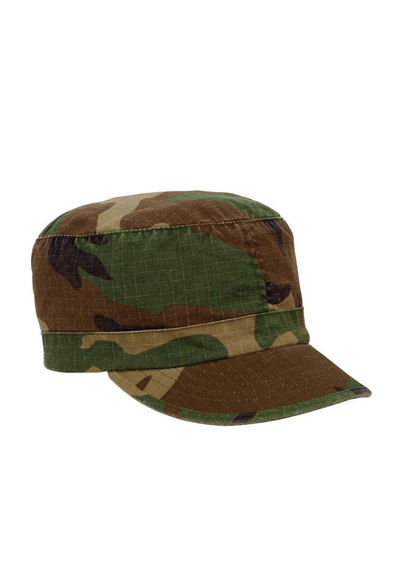 Women's Woodland Camo Fatigue Hat