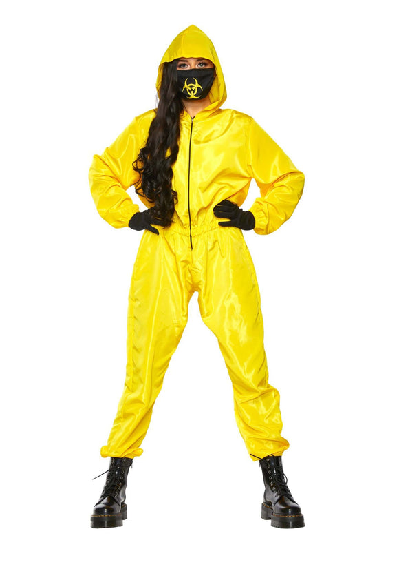 Women's Yellow Hazmat Costume