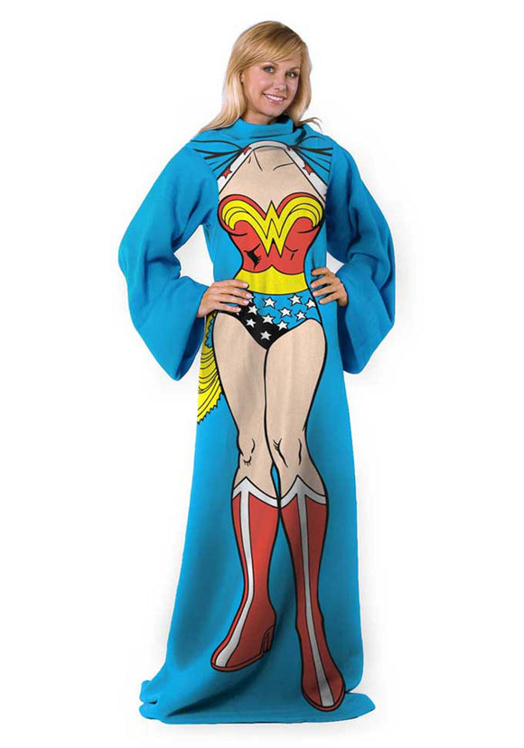 Wonder Woman Silk Touch Adult Comfy Throw Blanket